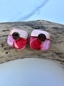 luscious scarves Earrings Miss Milly Coral Toroid Earrings FE672GPMB