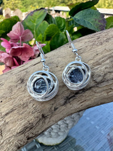 luscious scarves Earrings Miss Milly Grey and Silver Drop Earrings FE375GYIP