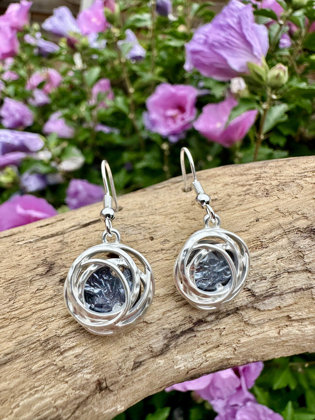luscious scarves Earrings Miss Milly Grey and Silver Drop Earrings FE375GYIP