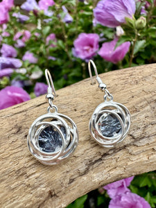 luscious scarves Earrings Miss Milly Grey and Silver Drop Earrings FE375GYIP