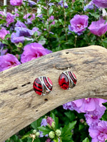 Load image into Gallery viewer, luscious scarves Earrings Miss Milly Red Animal Print Earrings FE679SLSP
