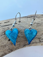 Load image into Gallery viewer, luscious scarves Earrings Miss Milly Sky Blue Heart Earrings , FE211
