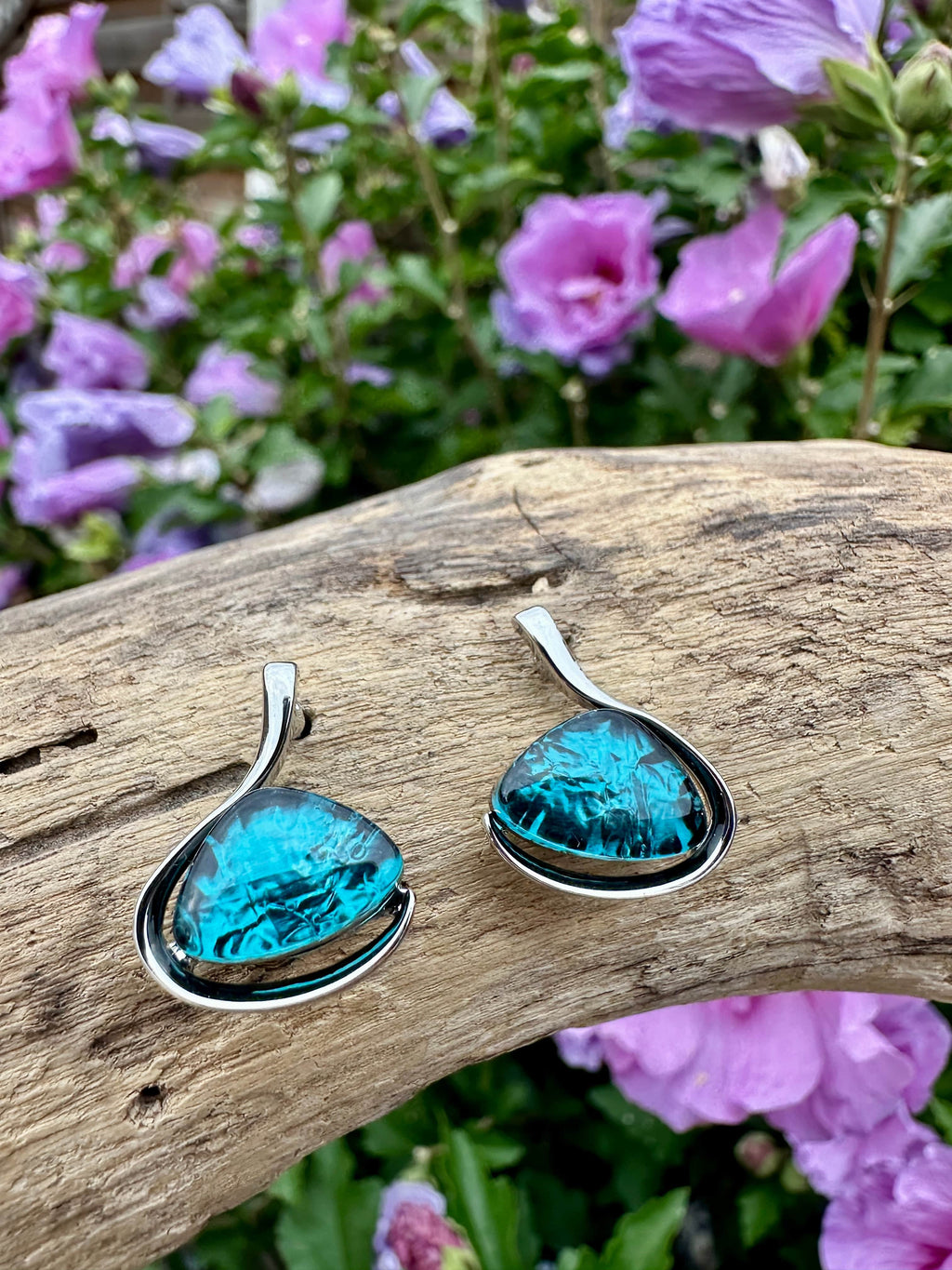 luscious scarves Earrings Miss Milly Teal Green Euler Earrings FE753AXIP