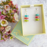 Load image into Gallery viewer, luscious scarves Earrings Ronin gemstone jewellery Marvel E2 Earrings
