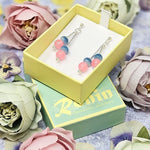 Load image into Gallery viewer, luscious scarves Earrings Ronin Gemstone Jewellery Whisper E3 Earrings
