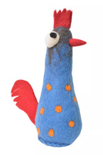 Load image into Gallery viewer, luscious scarves felted friends Pachamama Hand Felted Funky Chickens
