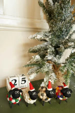 Load image into Gallery viewer, luscious scarves felted friends Pachamama Helen at Christmas , Hand Felted
