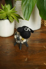 Load image into Gallery viewer, luscious scarves felted friends Pachamama Mini Helen , Hand Felted Sheep.
