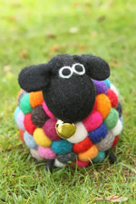 Load image into Gallery viewer, luscious scarves felted friends Pachamama Mini Ziggy , Hand Felted Sheep.
