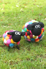 Load image into Gallery viewer, luscious scarves felted friends Pachamama Mini Ziggy , Hand Felted Sheep.
