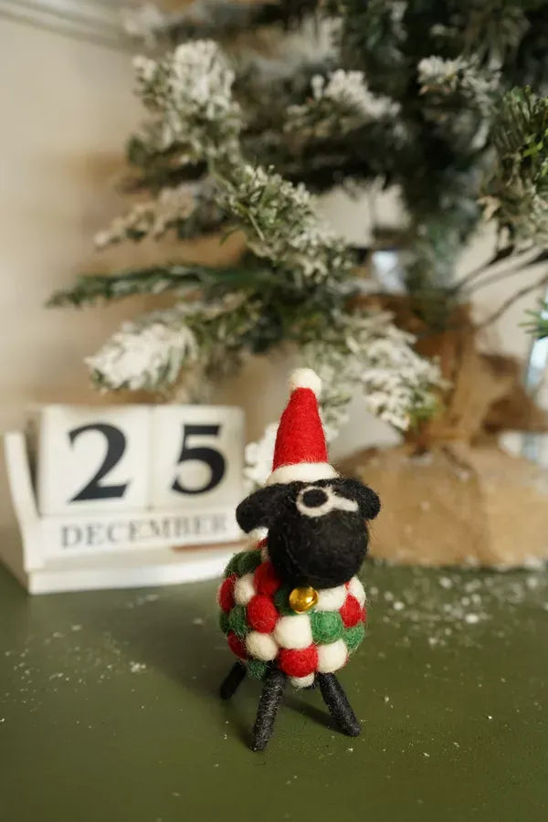 luscious scarves felted friends Pachamama Susan's First Christmas , Hand Felted