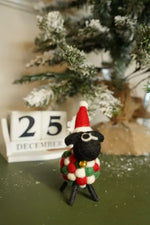 Load image into Gallery viewer, luscious scarves felted friends Pachamama Susan&#39;s First Christmas , Hand Felted
