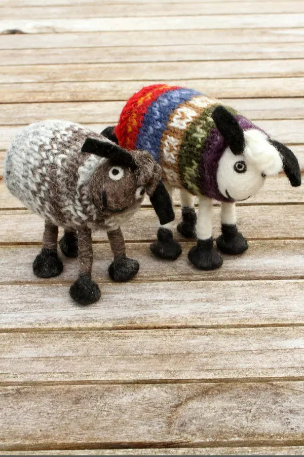 luscious scarves felted friends Pachamama Tank Top Tim Hand Felted