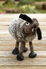 Load image into Gallery viewer, luscious scarves felted friends Pachamama Tank Top Tina , Hand Felted Sheep.
