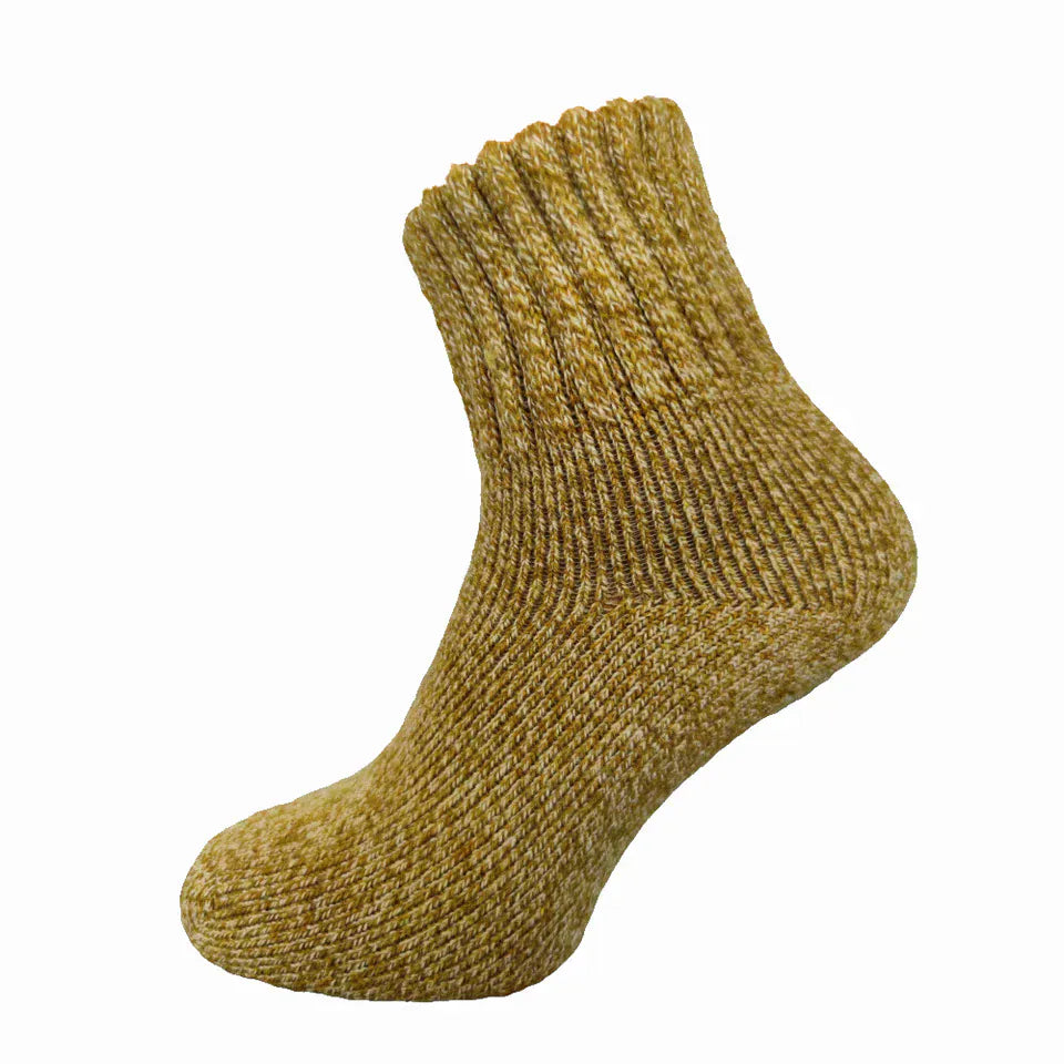 luscious scarves GEMJAR WOOL BLEND SOCKS MUSTARD