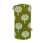 Load image into Gallery viewer, luscious scarves glasses case Lua Printed Glasses Case, Padded , Olive Green Tree Design
