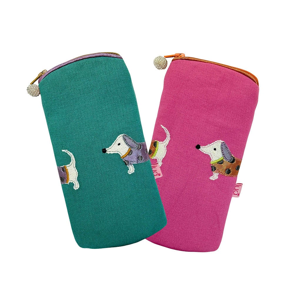 luscious scarves glasses case Lua Sausage Dog Glasses Case, Available in 3 Colours .