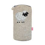 Load image into Gallery viewer, luscious scarves glasses case Lua Sheep Glasses Case , Soft Beige Natural Herringbone
