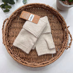 Load image into Gallery viewer, luscious scarves GLOVES Cream Handwarmer Cuff Gloves , Fingerless
