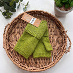 Load image into Gallery viewer, luscious scarves GLOVES lime Handwarmer Cuff Gloves , Fingerless
