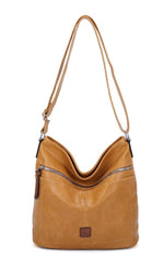 Load image into Gallery viewer, luscious scarves Handbag &amp; Wallet Accessories Multi Pocket Bucket Shoulder Bag, Faux Leather

