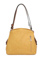 Load image into Gallery viewer, luscious scarves Handbag &amp; Wallet Accessories Mustard yellow Ladies Soft Two Compartments Handbag / Shoulder / Crossbody
