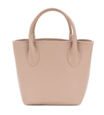 Load image into Gallery viewer, luscious scarves Handbag &amp; Wallet Accessories Nude Pink Genuine Italian Leather Grab Bag / Small Tote.
