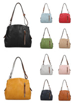 Load image into Gallery viewer, luscious scarves Handbags Double Compartment Handbag / Shoulder Bag with Adjustable Strap
