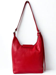 luscious scarves Handbags Genuine Italian Leather Shoulder Bag.