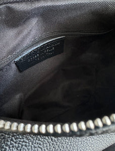 luscious scarves Handbags Half Moon Italian Leather Shoulder Bag.