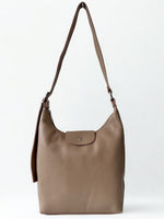 Load image into Gallery viewer, luscious scarves Handbags Nude Pink Genuine Italian Leather Shoulder Bag.

