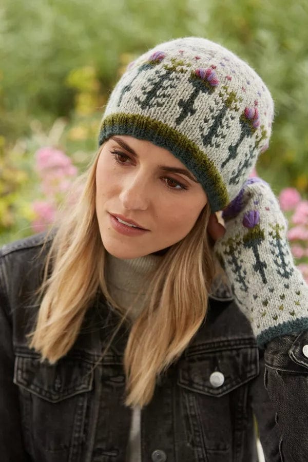 luscious scarves Hats Pachamama Thistle Beanie , Handmade, Fairtrade.