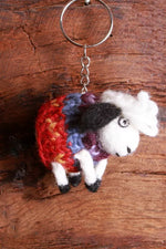 Load image into Gallery viewer, luscious scarves Keyring Pachamama Tank Top Tim Keyring , Fair Trade , Handmade
