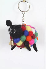 Load image into Gallery viewer, luscious scarves Keyring Pachamama Ziggy Sheep Keyring , Fair Trade , Hand felted
