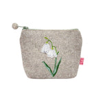 Load image into Gallery viewer, luscious scarves Ladies purse Lua Snowdrop Mini Purse , Natural Herringbone Fabric
