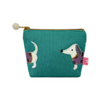 Load image into Gallery viewer, luscious scarves Ladies purse Teal Lua Sausage Dog Mini Purse, Available in 3 Colours
