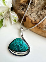 Load image into Gallery viewer, luscious scarves necklace Miss Milly Teal Green Euler Necklace FN753AXIP
