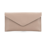 Load image into Gallery viewer, luscious scarves Nude Genuine Italian Leather Envelope Clutch Bag , 10 Colours Available

