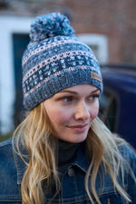 Load image into Gallery viewer, luscious scarves Pachamama Inveraray (Merino) Bobble Beanie Multi

