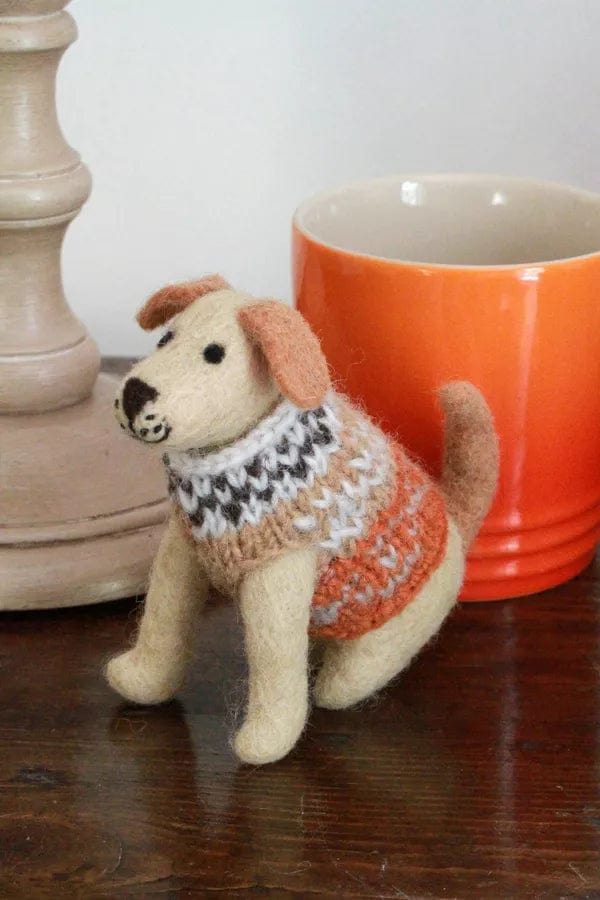luscious scarves Pachamama Laura The Labrador Dog Ornament , Handmade, Fairtrade.