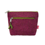Load image into Gallery viewer, luscious scarves Purses Dark Red Lua Herringbone Design Purse with Zip Compartment
