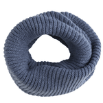 Load image into Gallery viewer, luscious scarves Scarf Blue Ladies Knitted Snood

