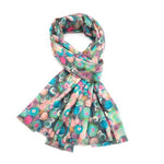 Load image into Gallery viewer, luscious scarves Scarf Bright Multi Coloured Jumping Circles Scarf 24340

