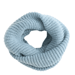 Load image into Gallery viewer, luscious scarves Scarf Pale Blue Ladies Knitted Snood
