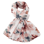 Load image into Gallery viewer, luscious scarves scarf Soft Pink Summer Blossom Light Weight Scarf
