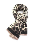 Load image into Gallery viewer, luscious scarves Scarves &amp; Shawls Black Red Cuckoo Animal Prints Winter Scarf / Wrap,
