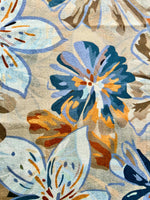 Load image into Gallery viewer, luscious scarves Scarves &amp; Shawls Ladies Beige Medium Weight Floral Scarf
