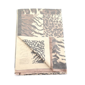 luscious scarves Scarves & Shawls Red Cuckoo Animal Prints Winter Scarf / Wrap,