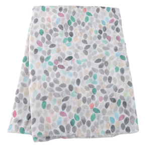 luscious scarves Scarves & Shawls Red Cuckoo Ladies Pastel Coloured Light Weight Raindrops Scarf