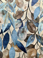 Load image into Gallery viewer, luscious scarves Scarves &amp; Shawls Red Cuckoo Large Leaves Medium Weight Scarf.
